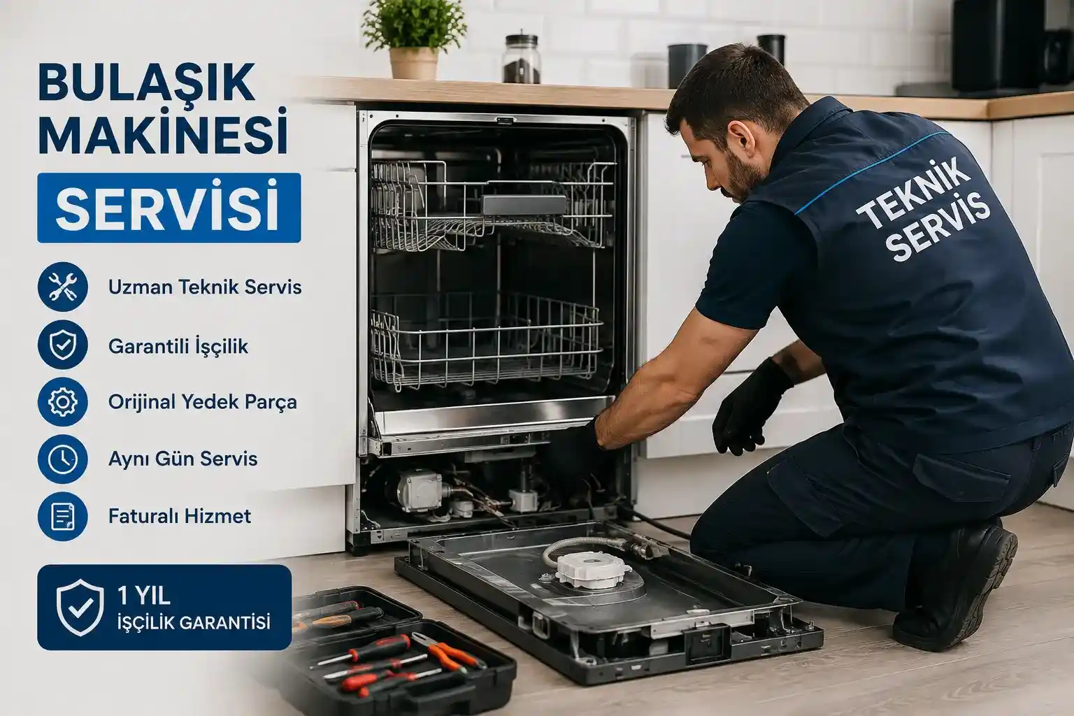 Birlik Hotpoint Bulaşık Makinesi Servisi | Hemen Servis Çağır